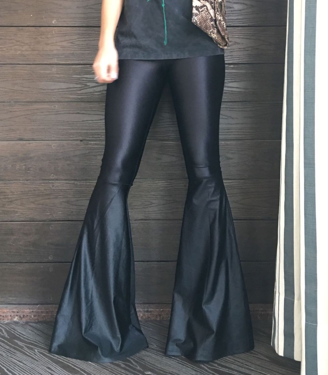 calça disco flare