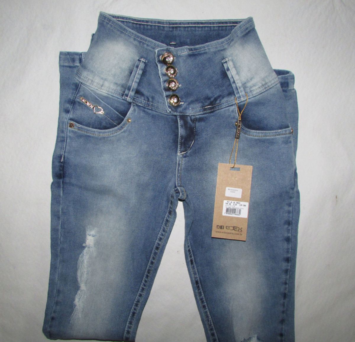 Calça jeans feminina hot sale edex