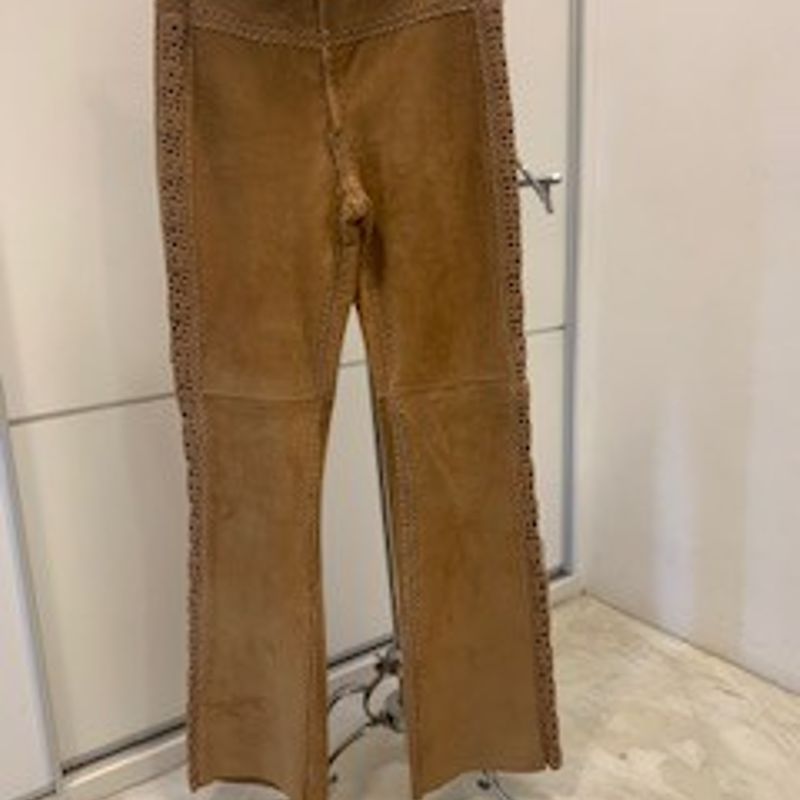 Calça chamois sale caramelo