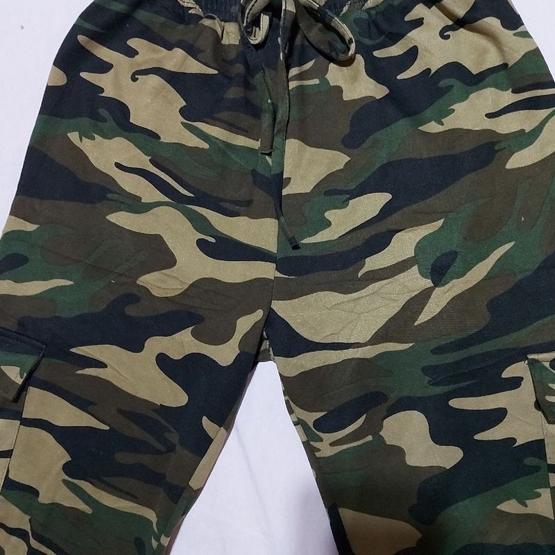 Calça de best sale malha camuflada