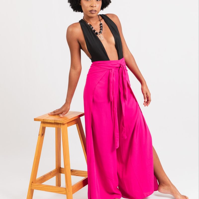 Cal a Envelope Rosa Viscose Moda Praia Feminina Crica Nunca Usado 88889428 enjoei