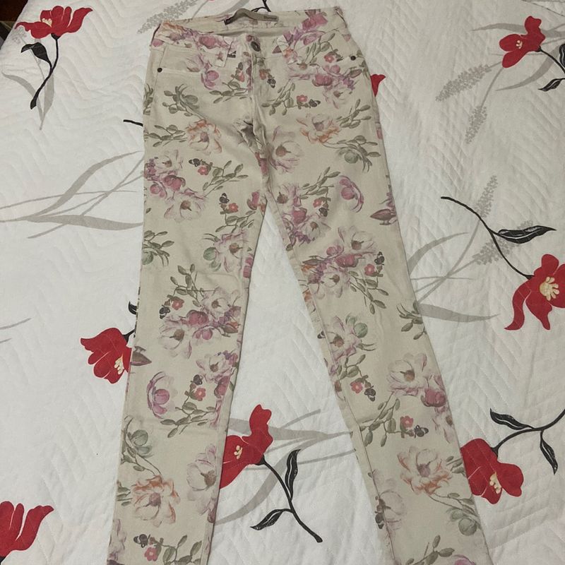 Calça best sale estampada hering