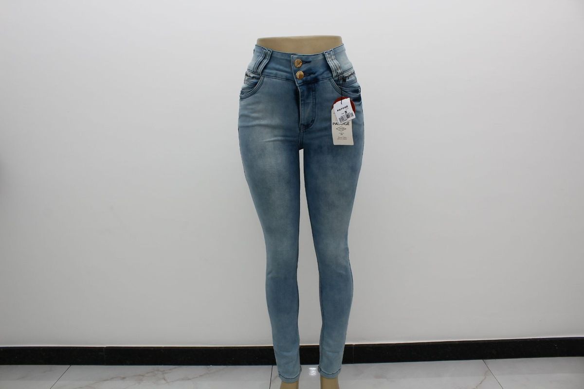 calça patoge cintura alta
