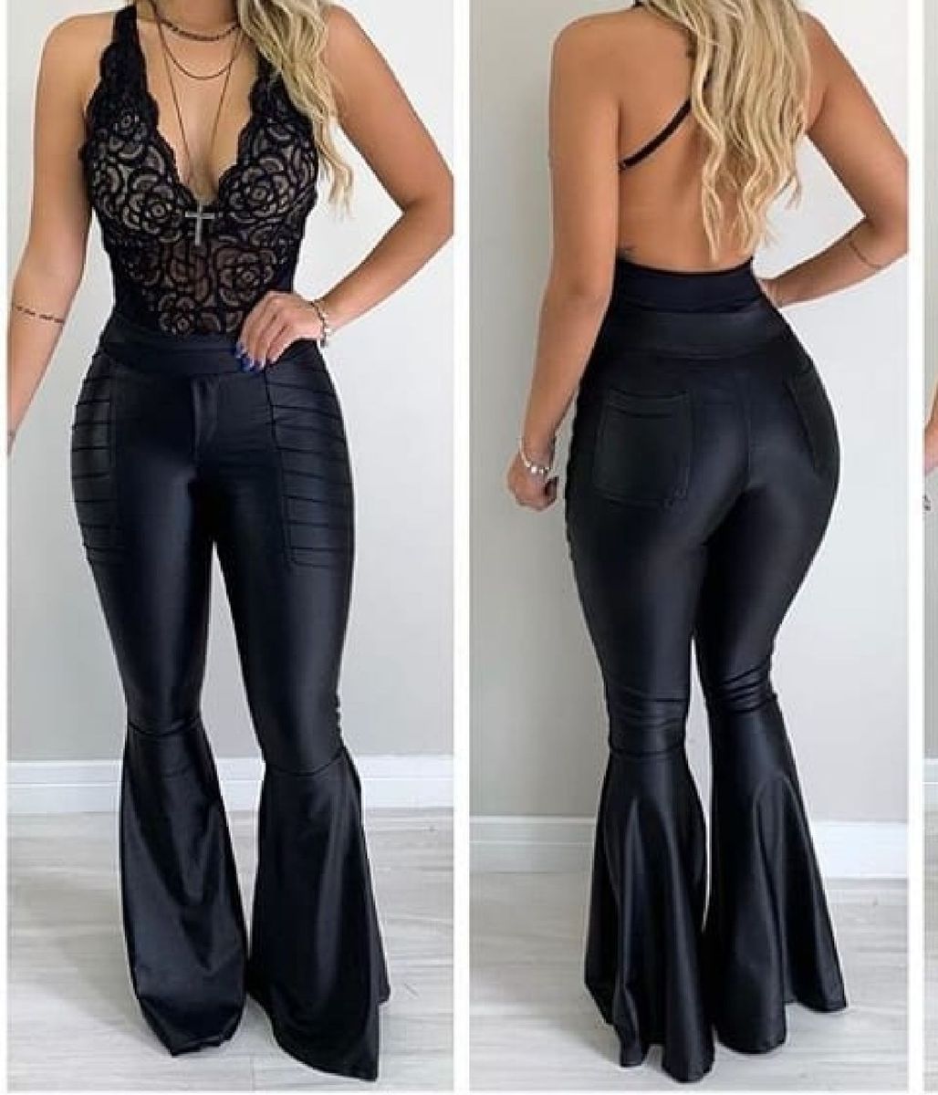 calça cirre flare