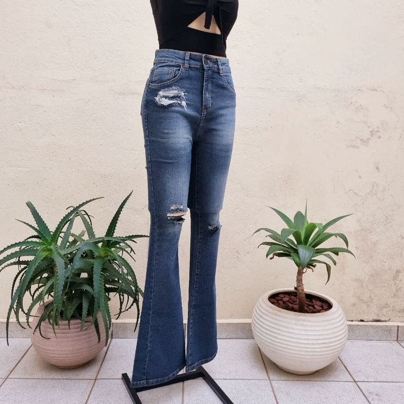 Calça flare hot sale na marisa