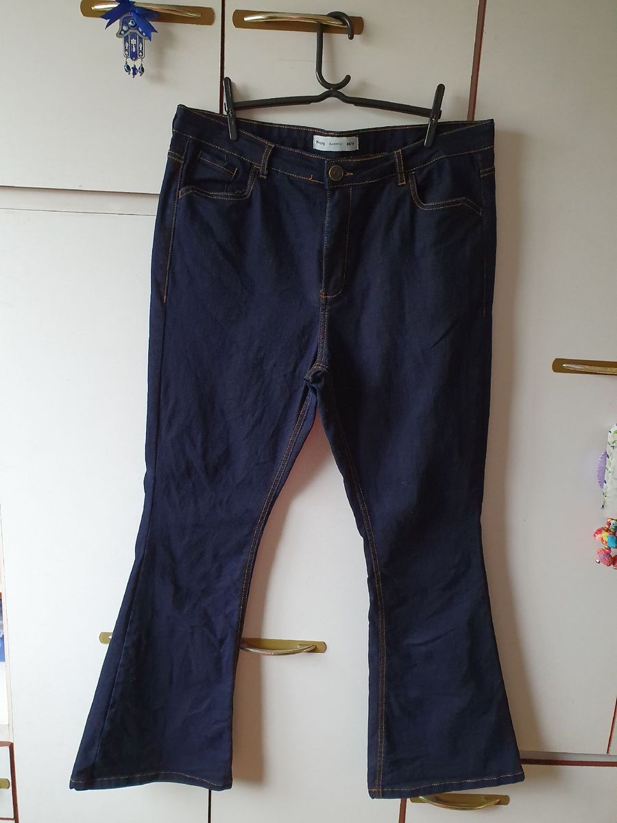 calça jeans flare petit hering