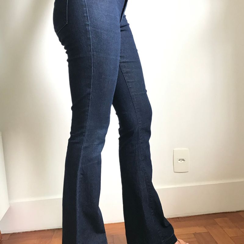 Calça best sale flare renner