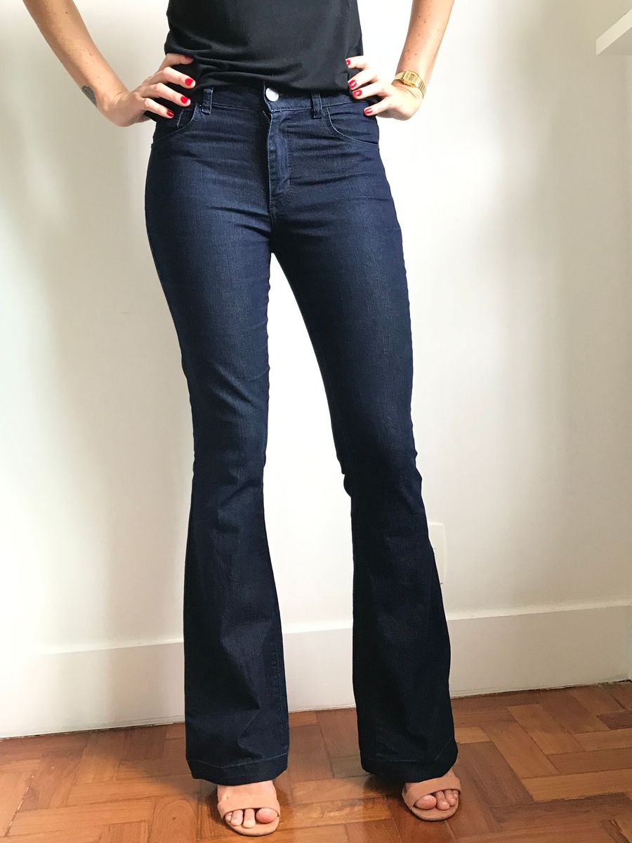 calça jeans flare renner