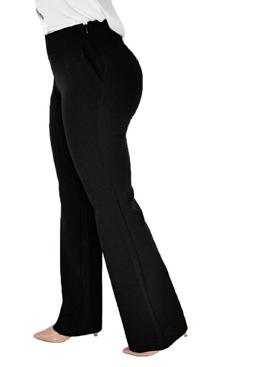 calça alfaiataria flare feminina