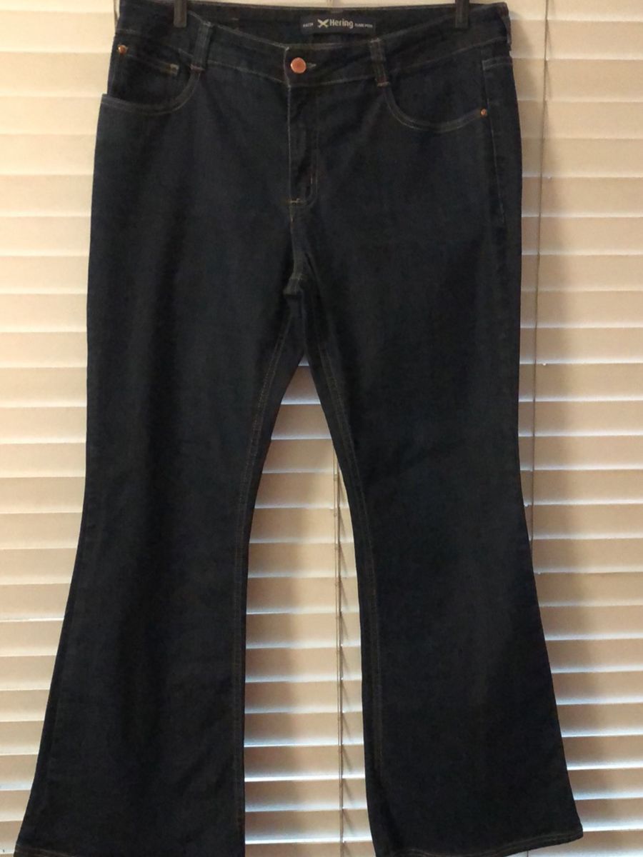 calça jeans flare petit hering