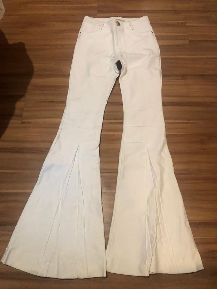 calça flare morina
