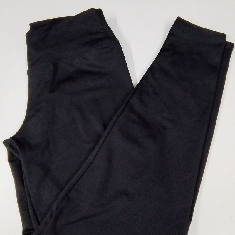 Calca Fuzo Preta Nova Feminina Tamanho Gg Lycra Flanelada por