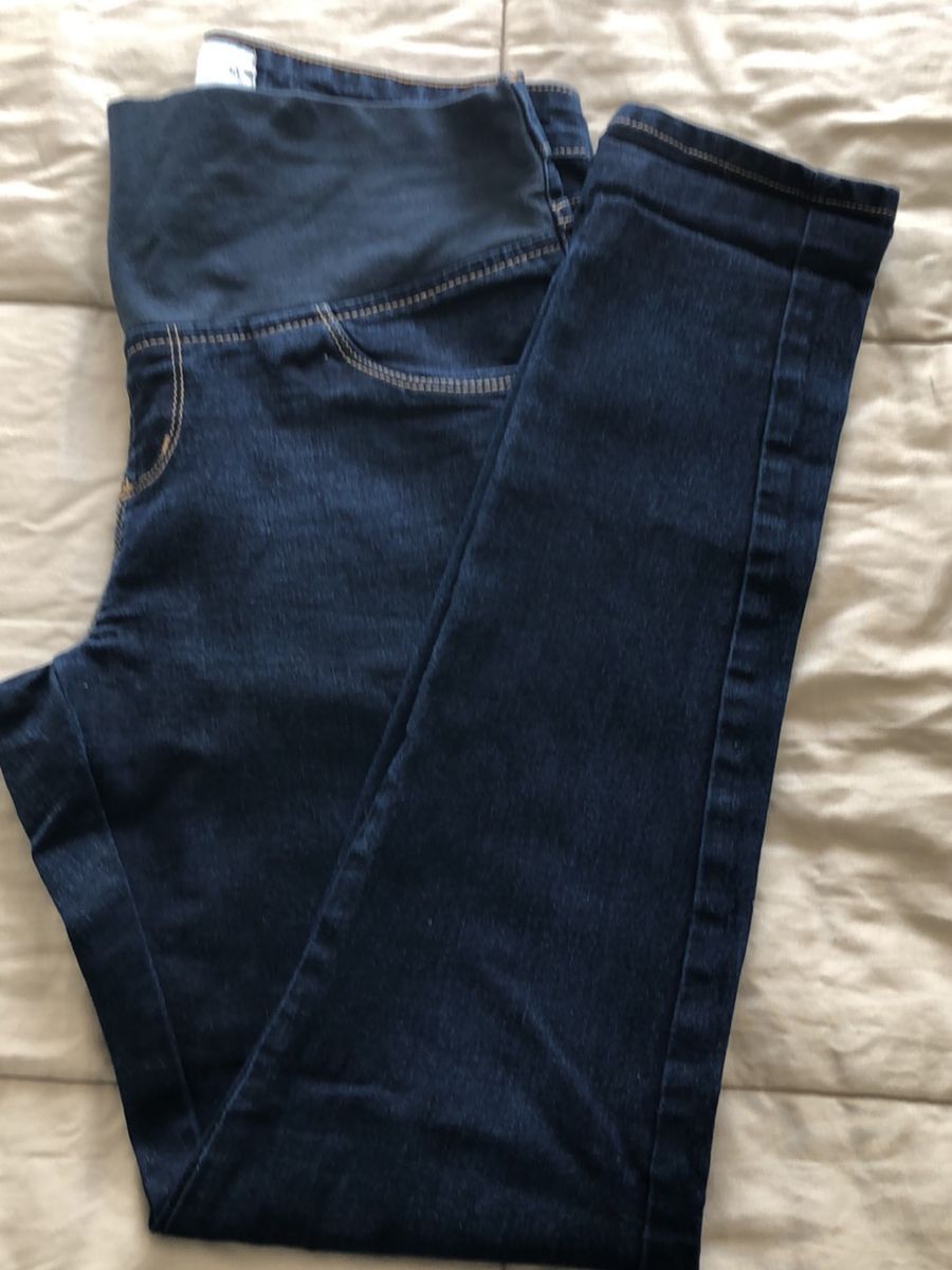 calça jeans gestante riachuelo