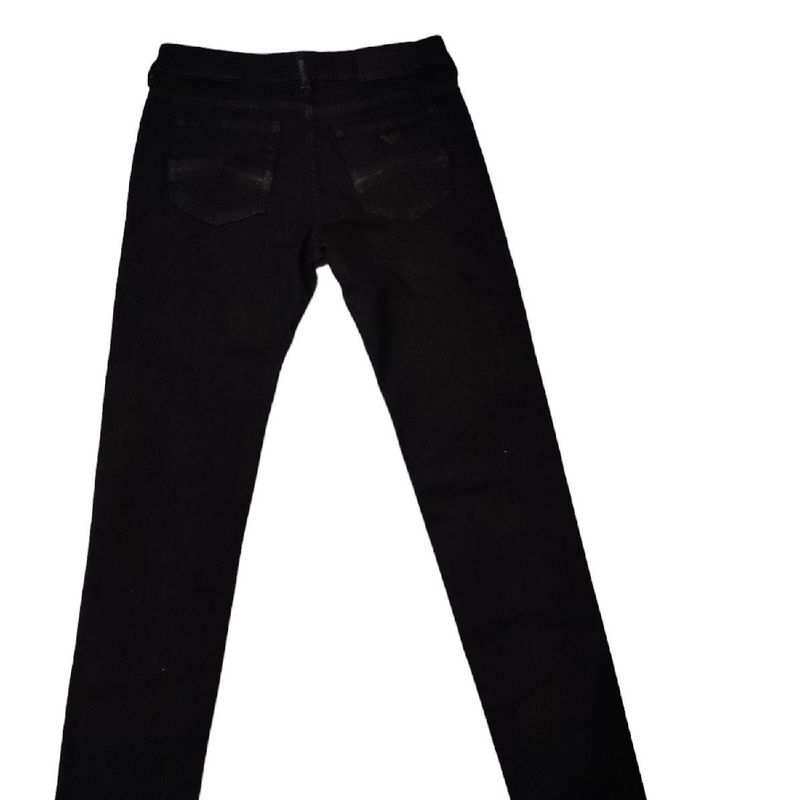 Calça Giorgio Armani, Jeans Preta, Reta, Número Calça Feminina  Giorgio Armani Usado 102890109 enjoei