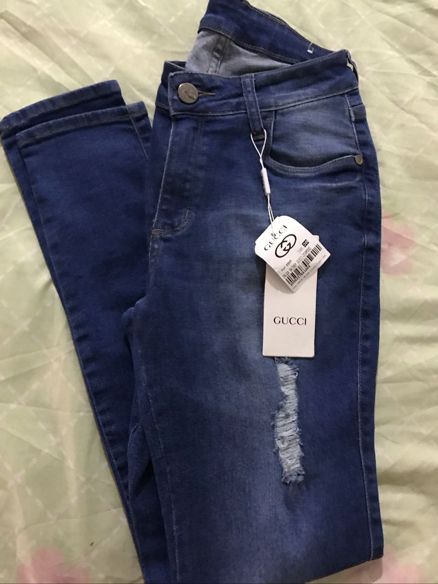 calça jeans gucci feminina