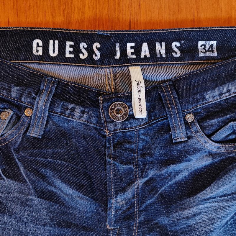 Calça Guess Jeans, Calça Masculina Guess Nunca Usado 94369591