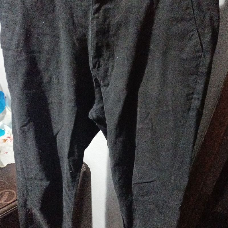 Calça preta best sale masculina hering