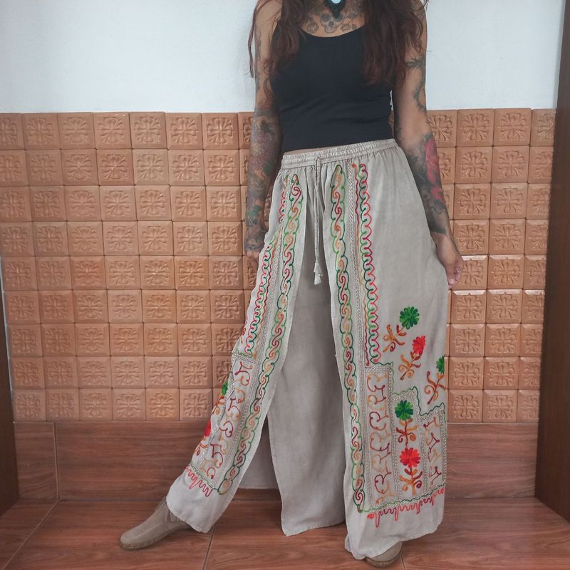 Calça Indiana Boho Hippie  Saia Feminina Indiano Nunca Usado