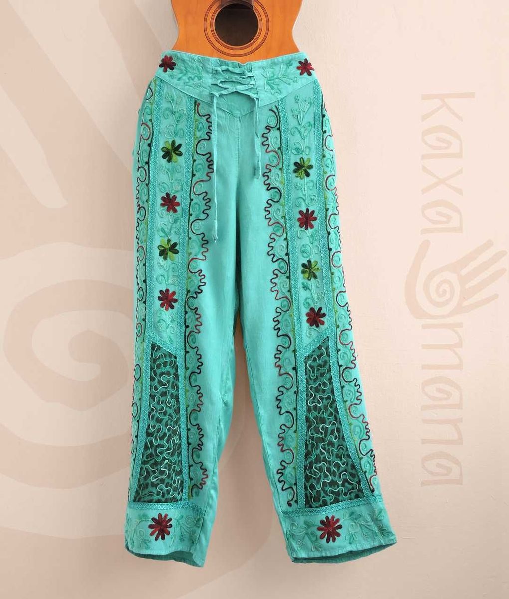 calça hippie feminina