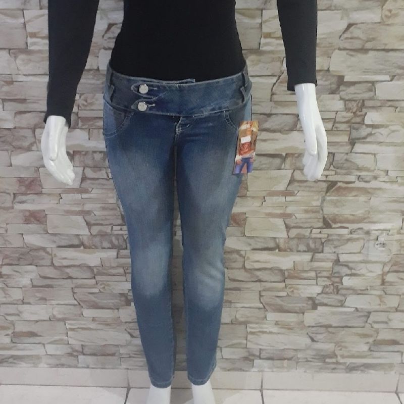 Calça Mom Jeans  Calça Feminina Top Jeans Nunca Usado 77697670