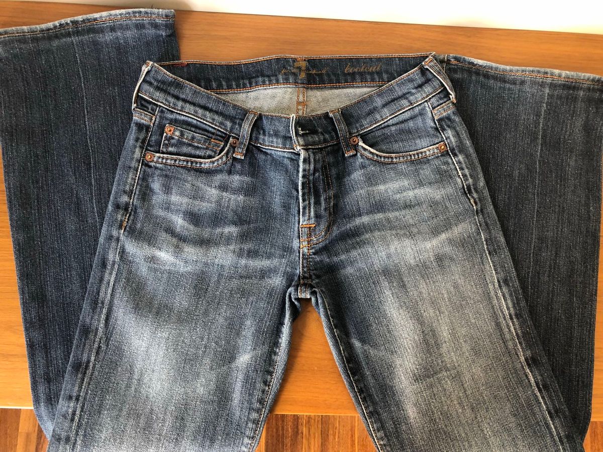 calça jeans 7 for all mankind
