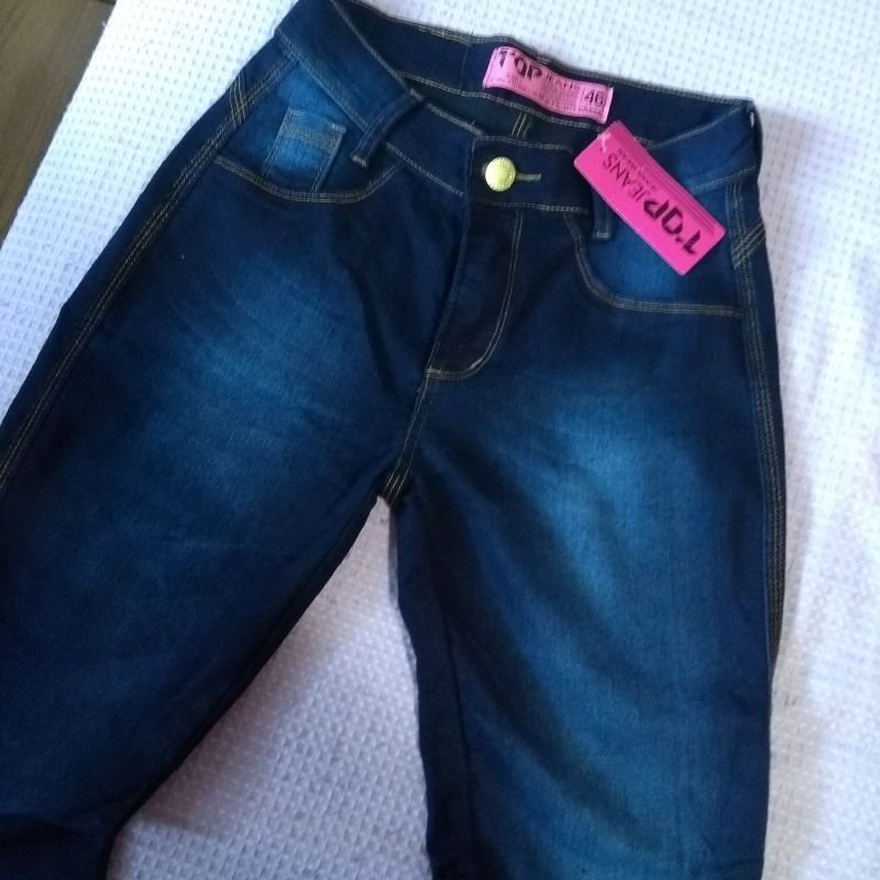 Calça Mom Jeans  Calça Feminina Top Jeans Nunca Usado 77697670