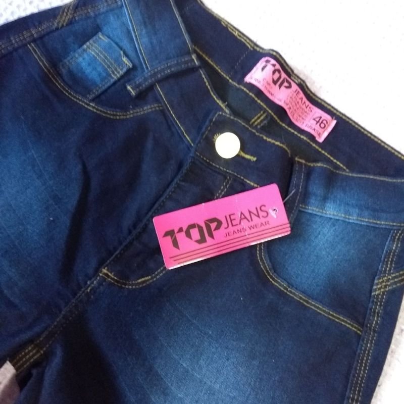 Calça Mom Jeans  Calça Feminina Top Jeans Nunca Usado 77697670