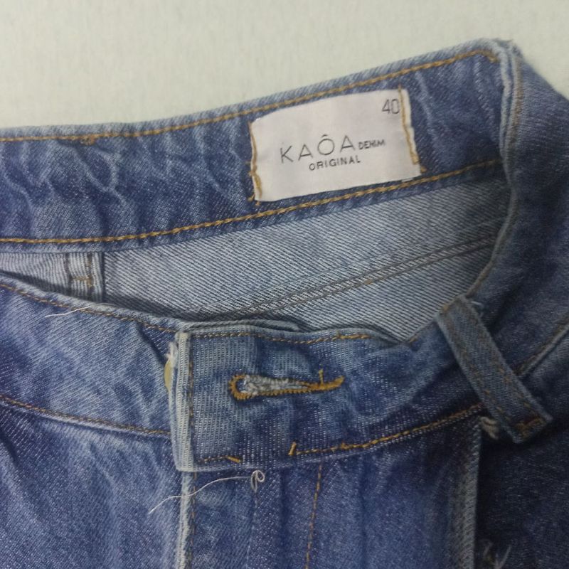 Calça Jeans, Calça Feminina Kaoa Denim Usado 95036189