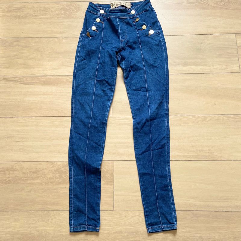 Calça jeans hot sale feminina kratos