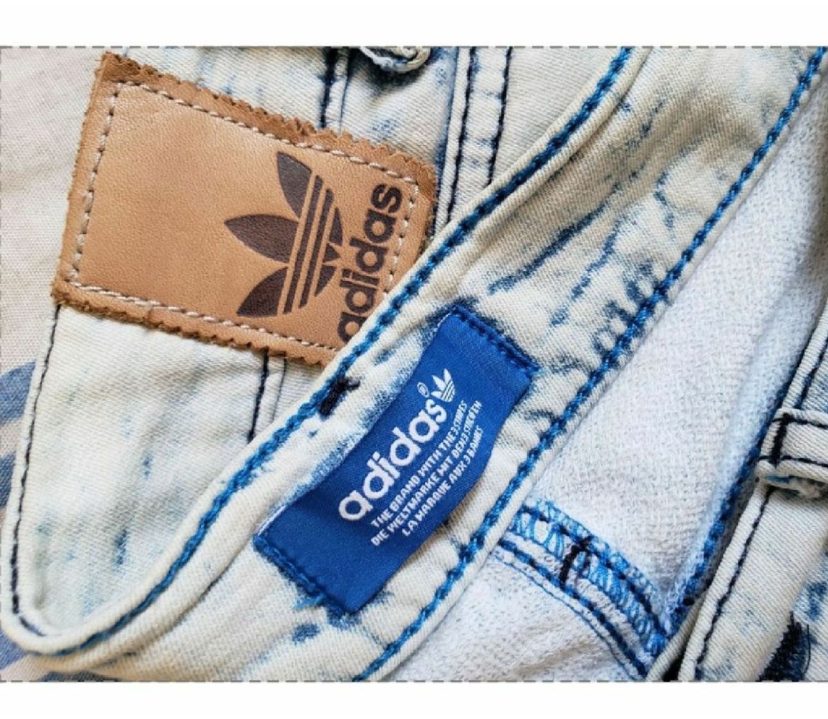 calca jeans adidas