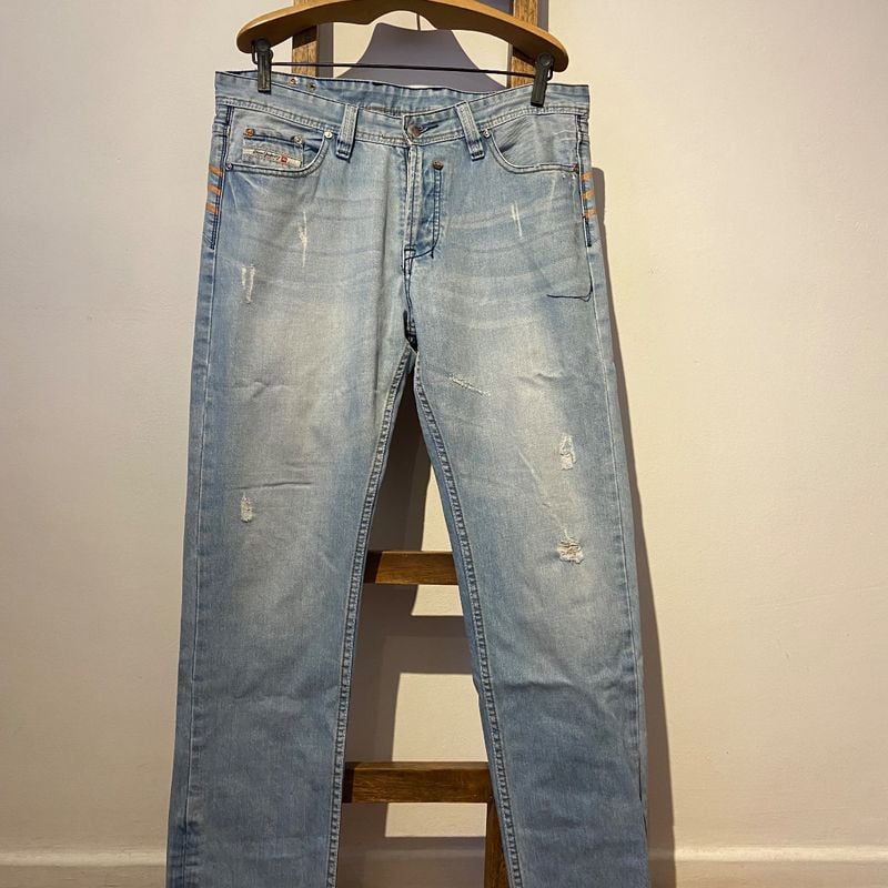 Calça Jeans Adidas X Diesel Calça Masculina Adidas Usado 89726819 enjoei