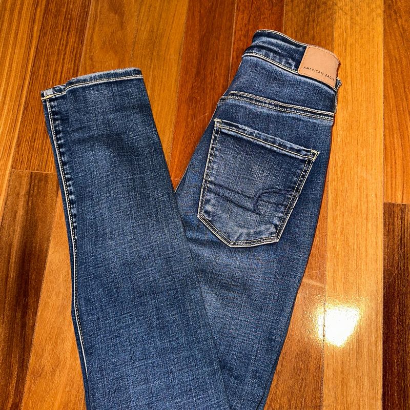 Calça Jeans American Eagle Feminina - Numeração 6 Estados Unidos, Calça  Feminina American Eagle Usado 72457780