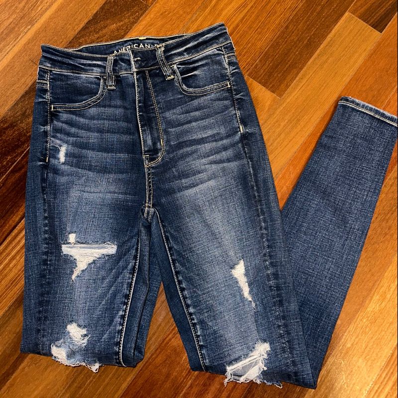 Calça Jeans American Eagle, Calça Feminina American Eagle Usado 85395854