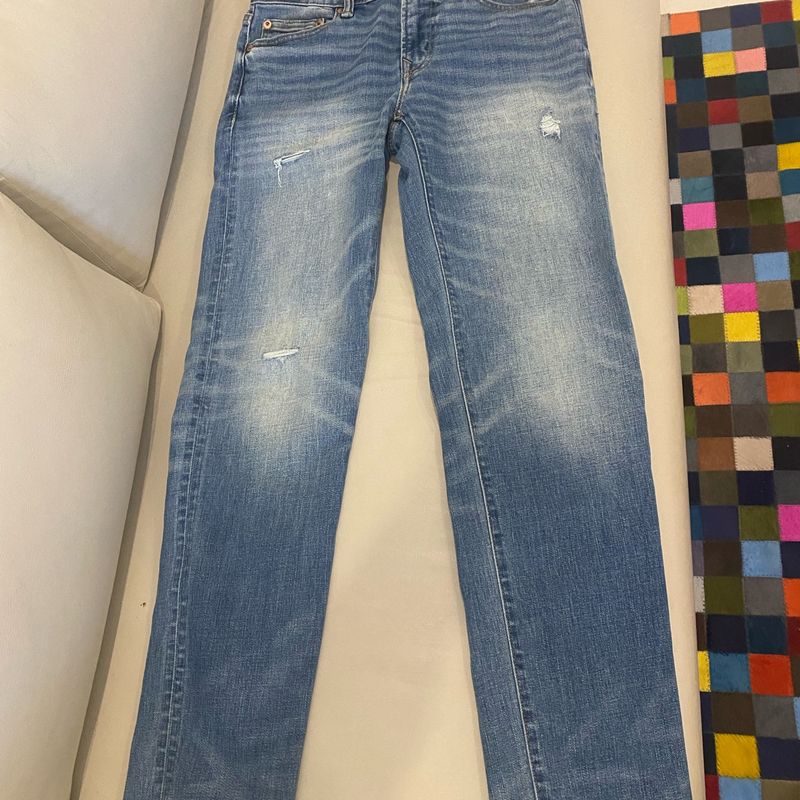 Calça Jeans American Eagle Tamanho 29 X 30 Nos Usa, Equivalente a