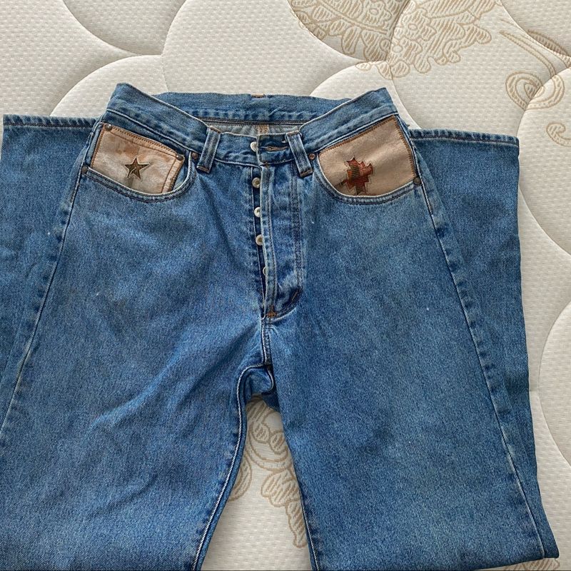 Calça jeans hot sale cintura alta antiga