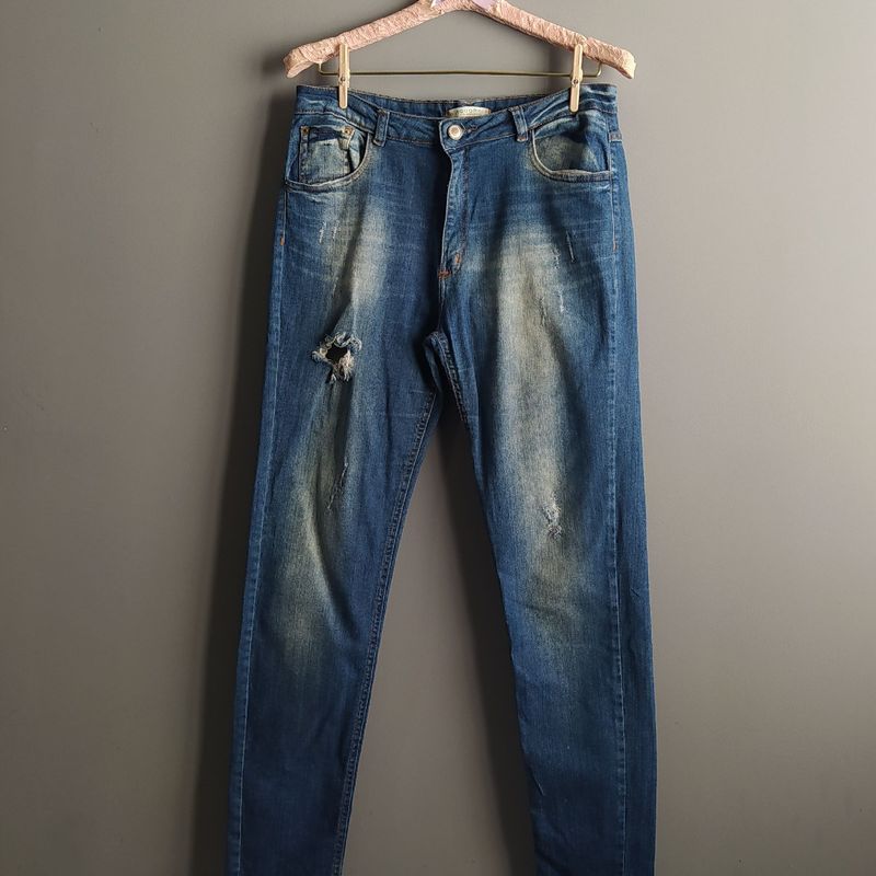 Calça best sale jeans aquamar