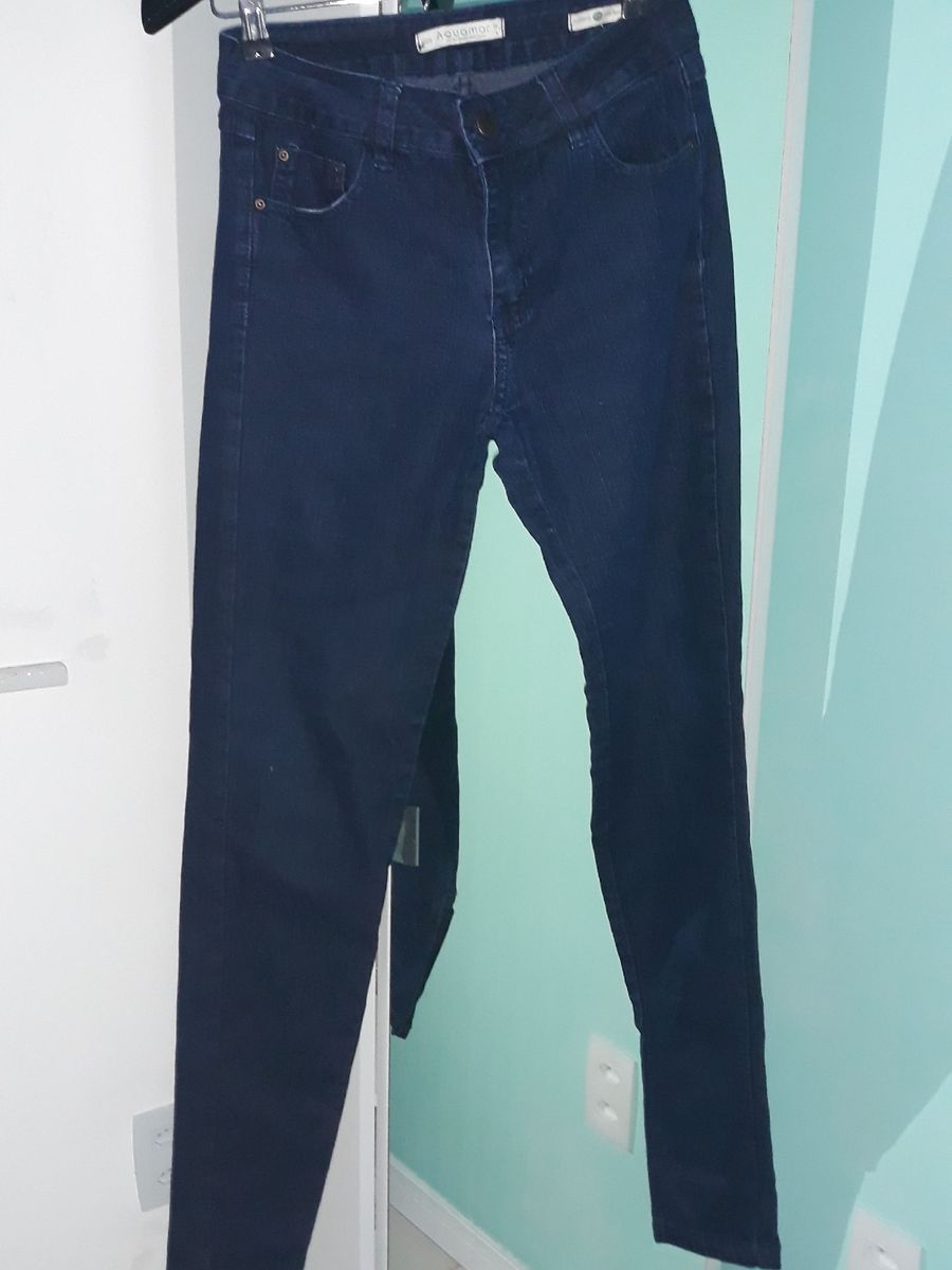 calça jeans aquamar