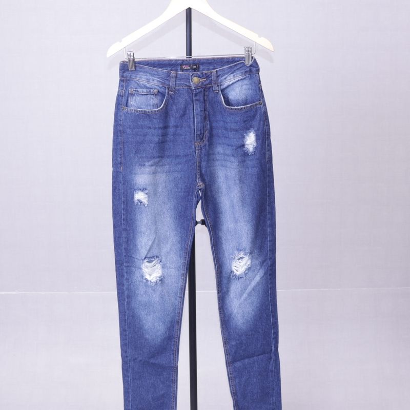 Calça jeans best sale para gestante marisa