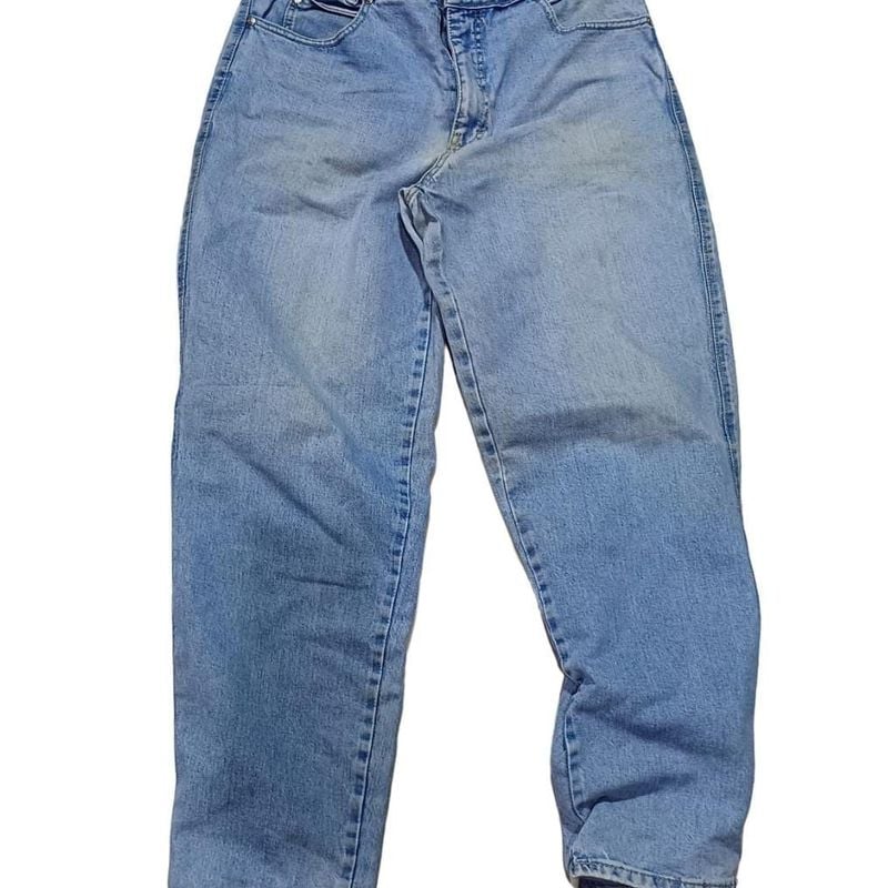 Calça fashion bag masculina anos 90