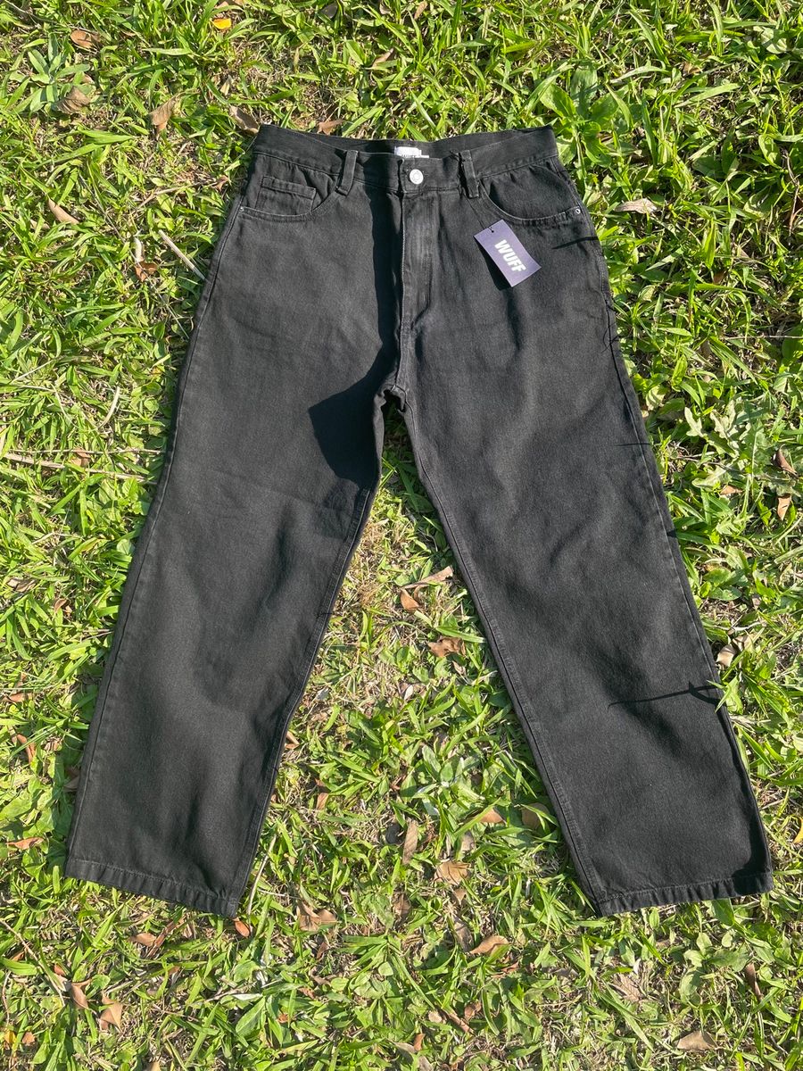 JEANS BAGGY FIT - Preto | ZARA Brasil