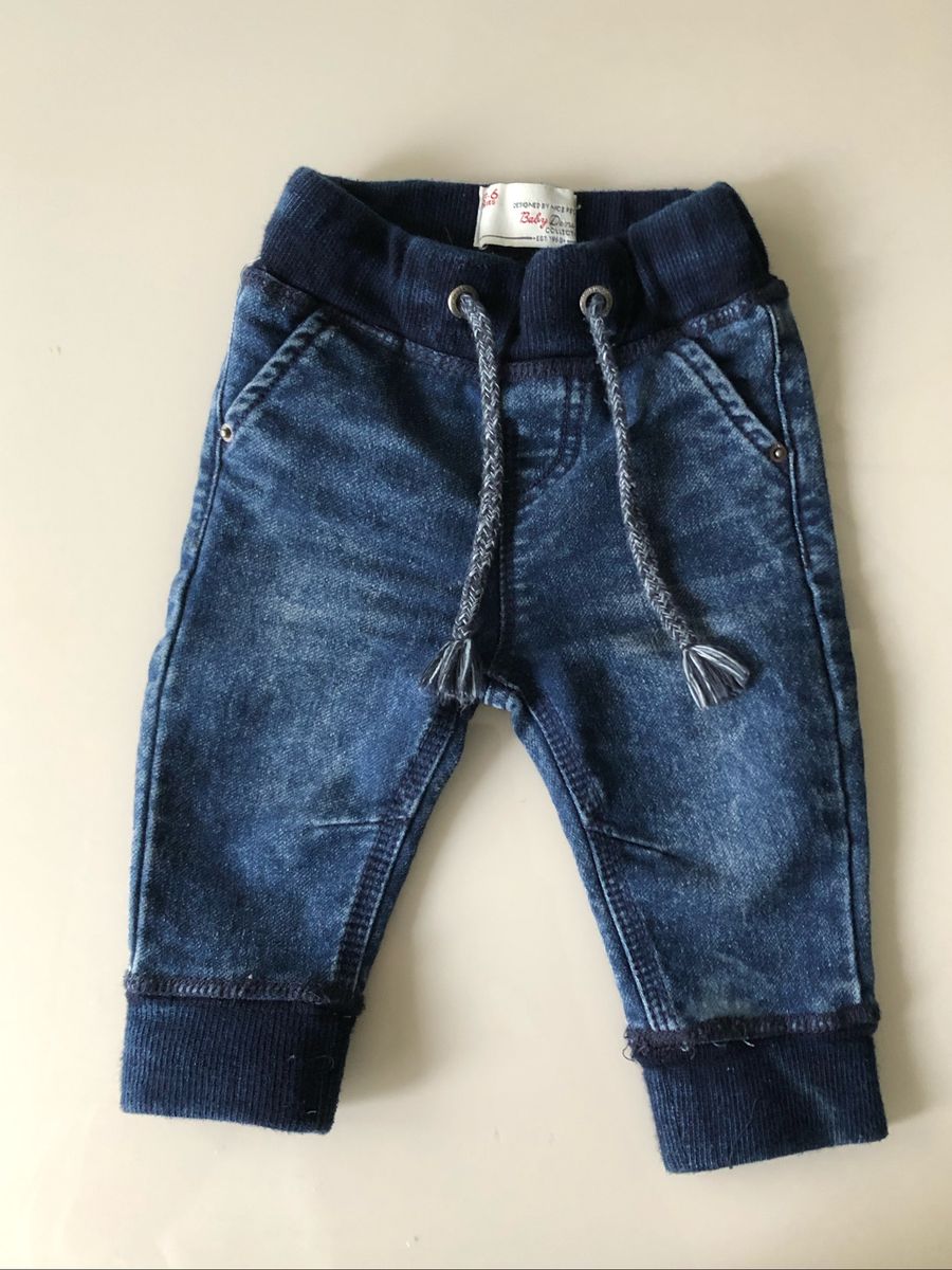 calça tipo jeans para bebe