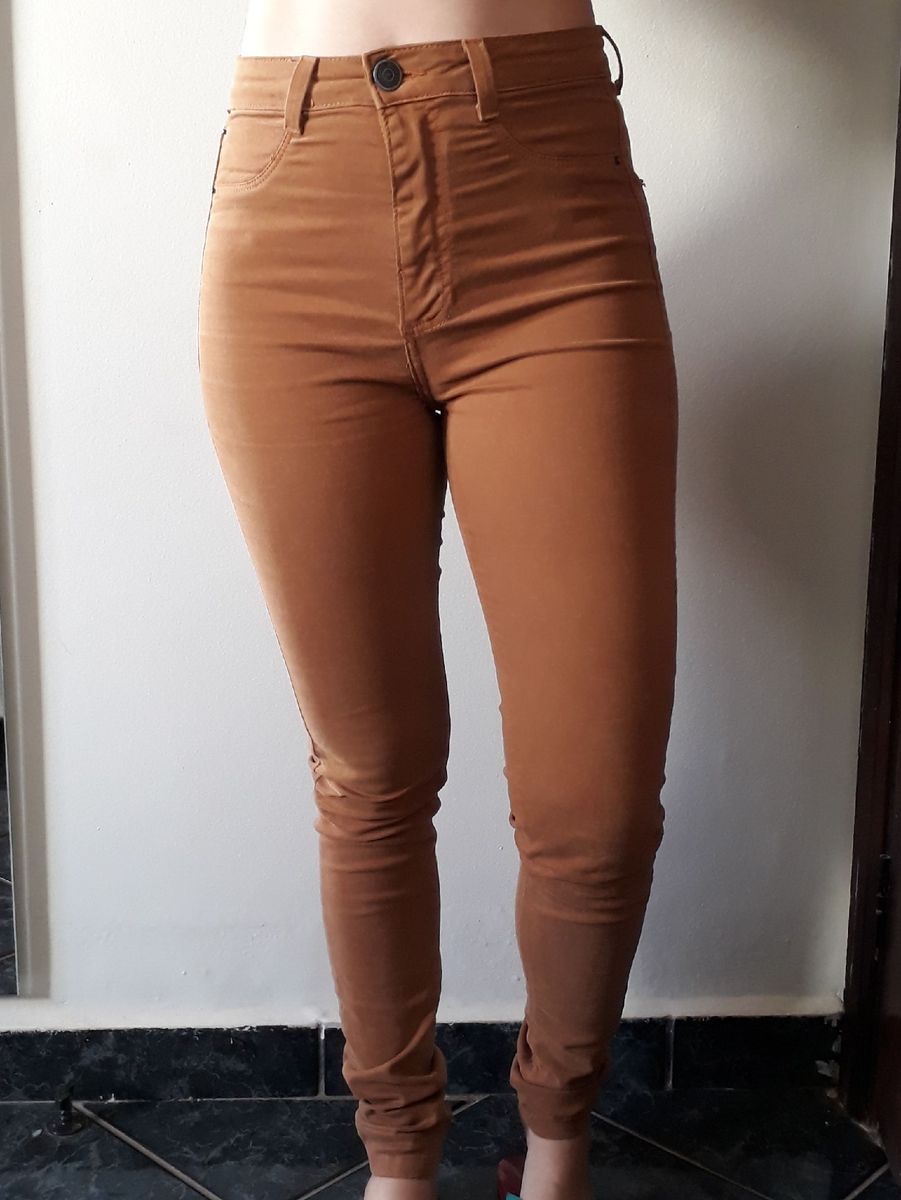 calça bege feminina jeans