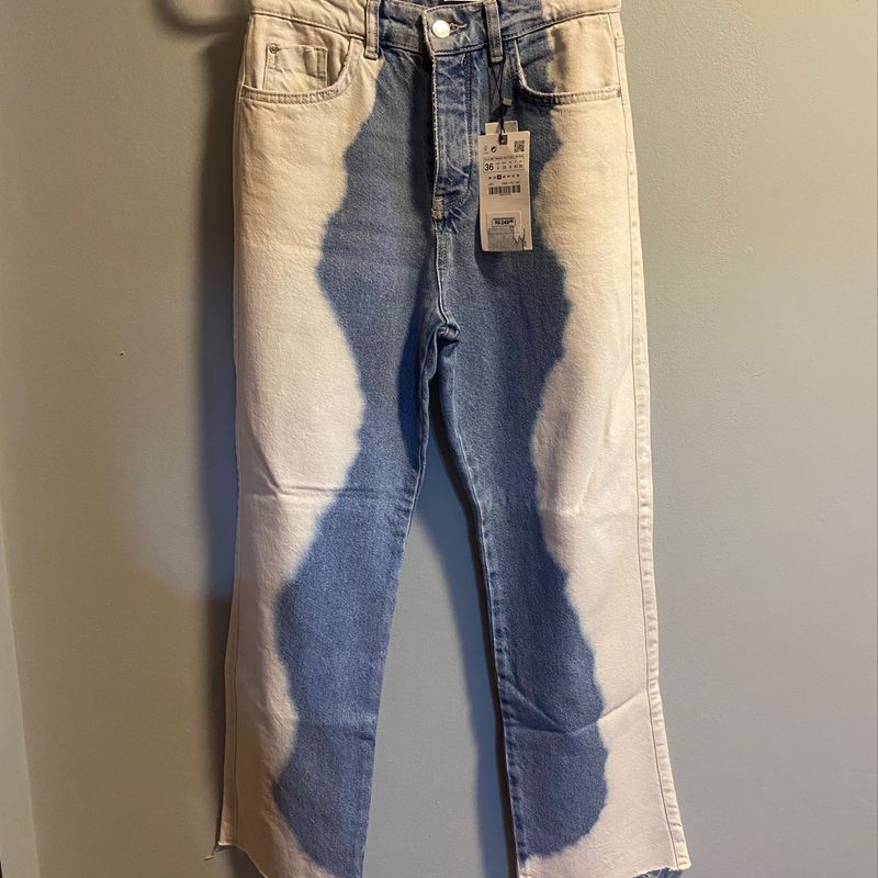 Jeans bicolor zara hotsell