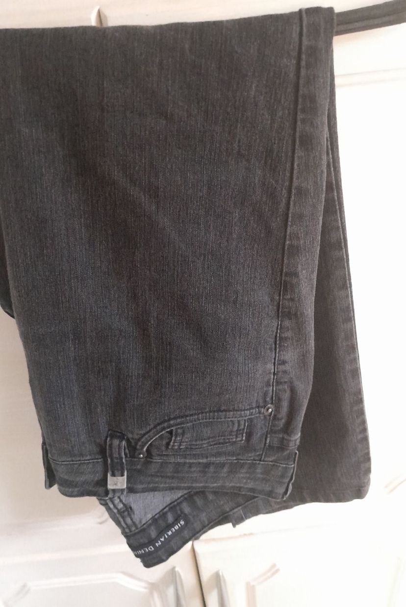 calça jeans black feminino - básica / reta siberian