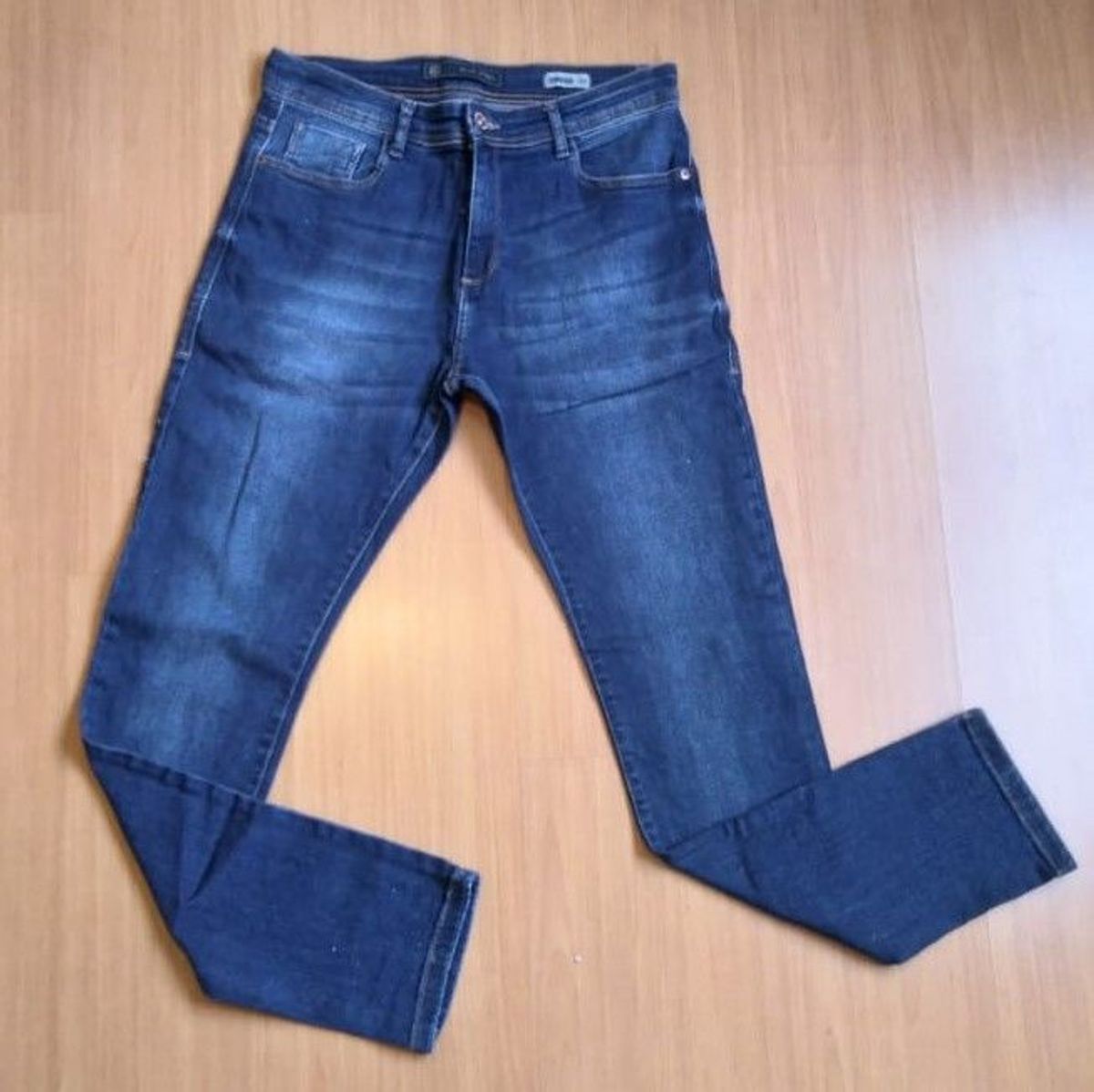 calça blue steel cintura alta