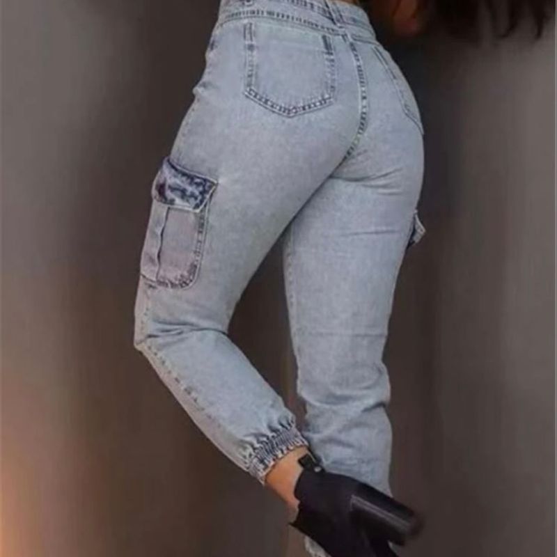 Calça Jeans Bolso Lateral, Calça Feminina Shein Usado 85314383