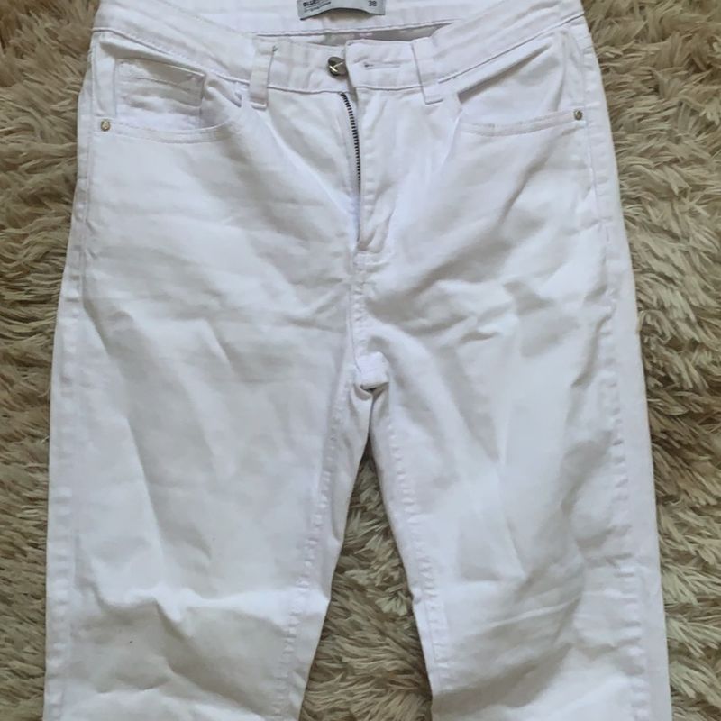 Calça branca renner store feminina