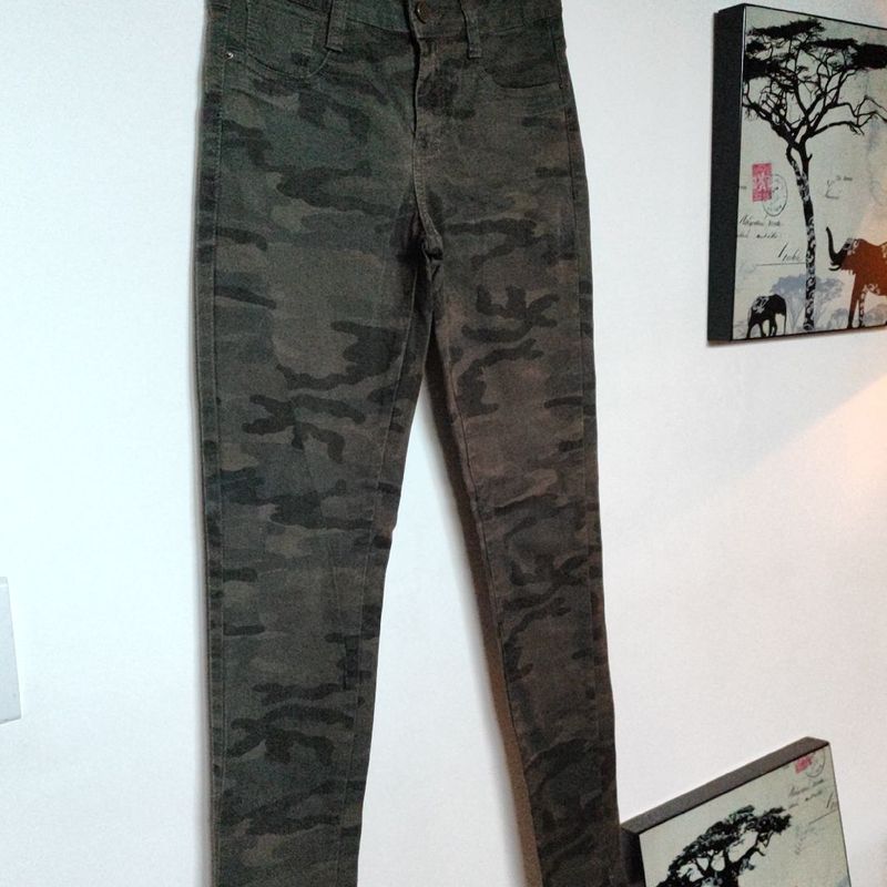 Calça camuflada sale sawary