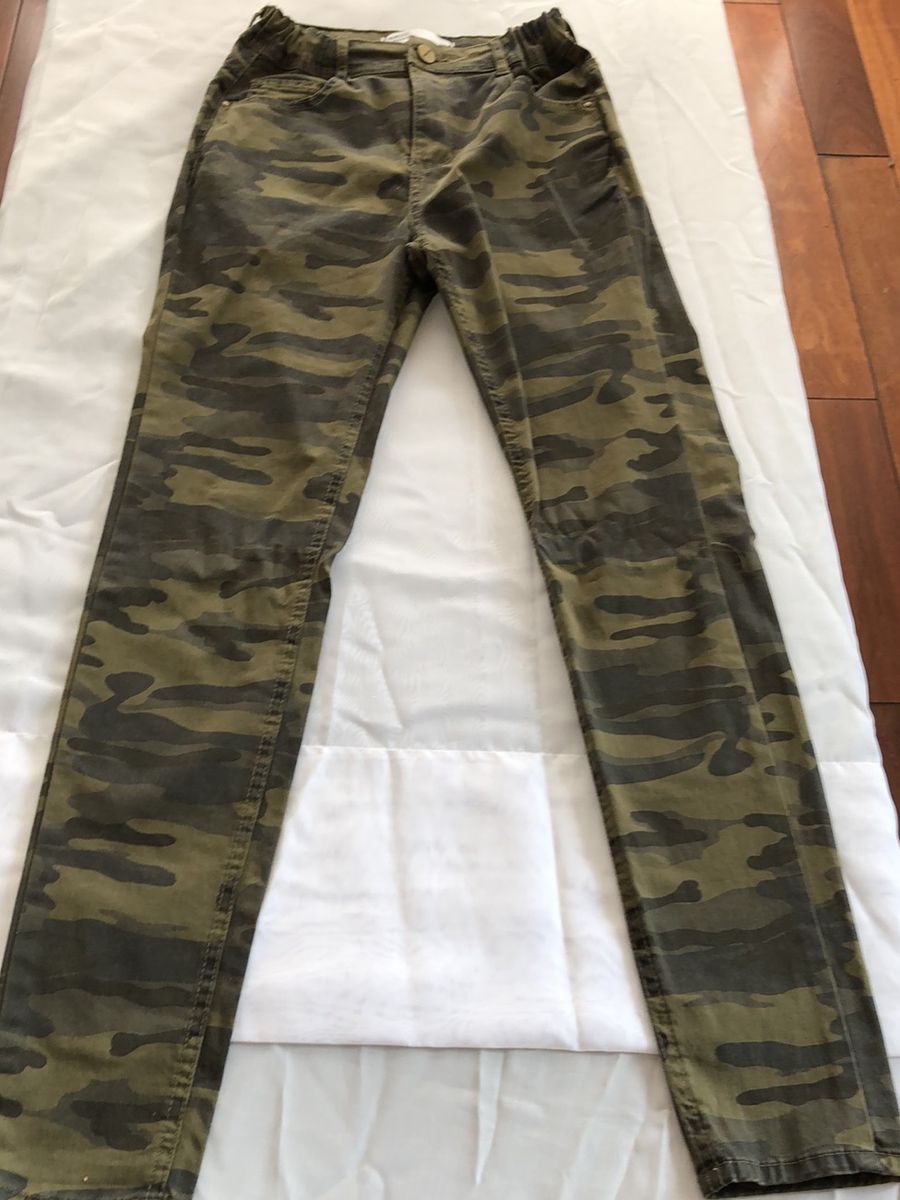 Calça jeans store camuflada feminina renner