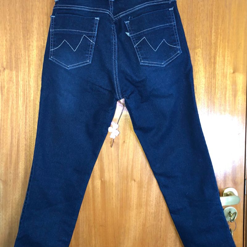 Calça best sale canelada jeans